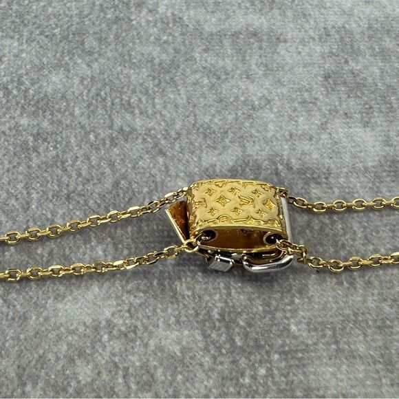 Louis Vuitton Nanogram Belt Double Strand Bracelet - Picture 10 of 16